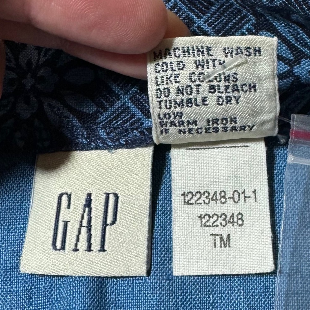 Vintage Y2K GAP Linen Skirt NWT - Picture 6 of 6